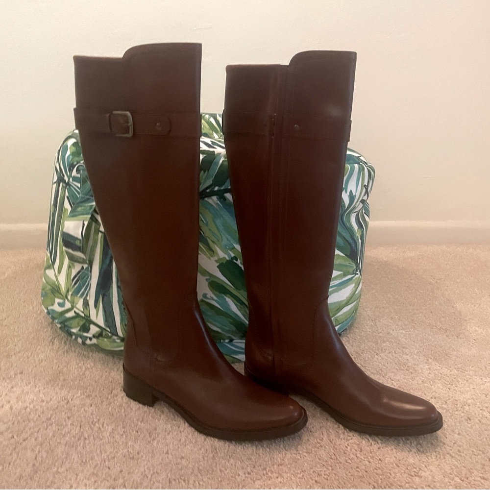 Cole Haan Riding Boots NEW AND UNUSED Size 7 1/2 - Picture 1 of 15
